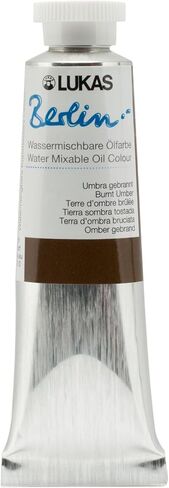 Lukas Water mixable Premium Oil Paint. 200 ml Titanium White in Kuwait