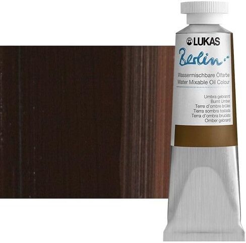 Lukas Water mixable Premium Oil Paint. 200 ml Titanium White in Kuwait