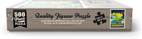 MyPuzzle Mississippi: The Magnolia State - Premium 500 Piece Jigsaw Puzzle للبالغين in Kuwait