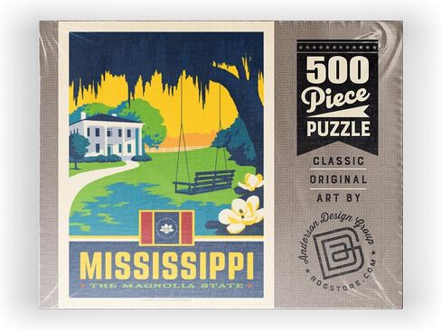 MyPuzzle Mississippi: The Magnolia State - Premium 500 Piece Jigsaw Puzzle للبالغين in Kuwait