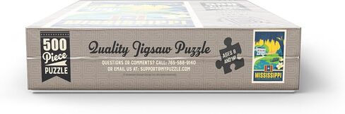 MyPuzzle Mississippi: The Magnolia State - Premium 500 Piece Jigsaw Puzzle للبالغين in Kuwait
