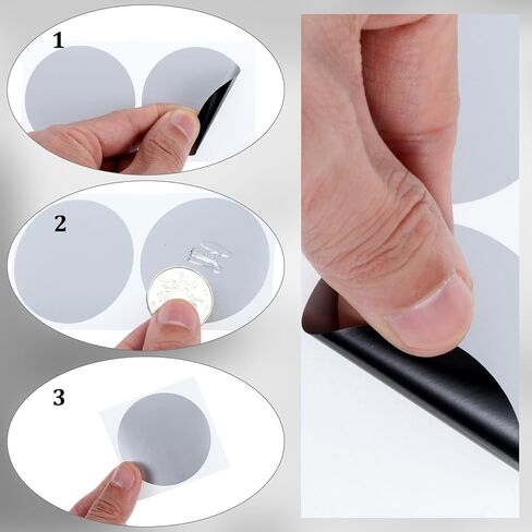 50 Pieces Scratch Off Stickers 2 Inch Gold & Silver Round Scratch Off Labels Self-Adhesive Custom Scratch Off Labels Decals Circle for DIY Lottery Tickets Raffle Cards and Party Games(Silver) in Saudi Arabia
