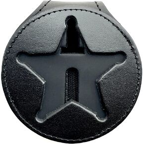 Perfect Fit Shield Wallets Ohio Sheriff Belt Clip Badge Holder with Neck Chain