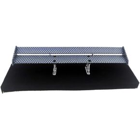 1/10 Tail Wing Carbon Fibre Color Rear Spoiler for 1/10 RC Drift Car On-Road Racing Car Upgrade Part (Glossy448)