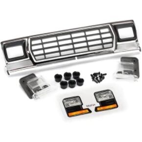 Traxxas 8070 Ford Bronco Grill and Headlight Housing, Black