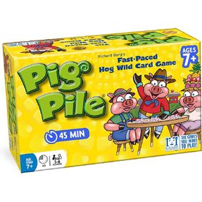 R&R Games Pig Pile, Kid’s Card Game