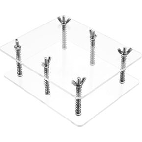Amosfun 1 Set Curvature Corrector Collectible Card Display Case Sports Accessories Card Flatten Tool Press Card Device Clear Display Case Indoor Baseball Cards Card Press Curve