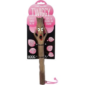 DOOG - The Supersticks Tree-Mendous Twig Fetch Toys Safer Than Real Sticks, Splinter Free, Glow-in-The-Dark Eyes, Floats, Easy to Clean
