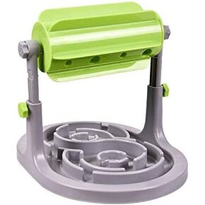 Interactive Dog & Cat Food Puzzle Toy - Slow Feeder Pet Bowl- Rolling Food Leakage Toy-Treat Boredom Dispensing Slow Feeder -IQ Training in Smart Feeding