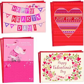 Hallmark Valentines Day Cards for Kids School, Dinosaurs (8 Classroom Valentines with Envelopes)