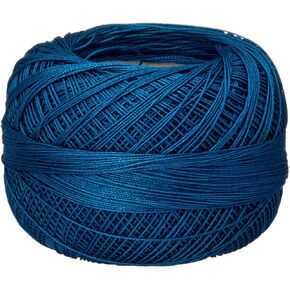 Lizbeth Size 80 HH80 Cotton Thread 184 yds 10 Grams, Wedgewood Dk