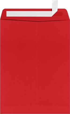 LUXPaper 9 x 12 Open End Window Envelopes | Peel & Press | White | 28lb. Text | 250 Qty in Kuwait