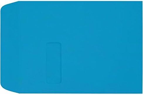 LUXPaper 9 x 12 Open End Window Envelopes | Peel & Press | White | 28lb. Text | 250 Qty in Kuwait