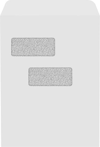 LUXPaper 9 x 12 Open End Window Envelopes | Peel & Press | White | 28lb. Text | 250 Qty in Kuwait