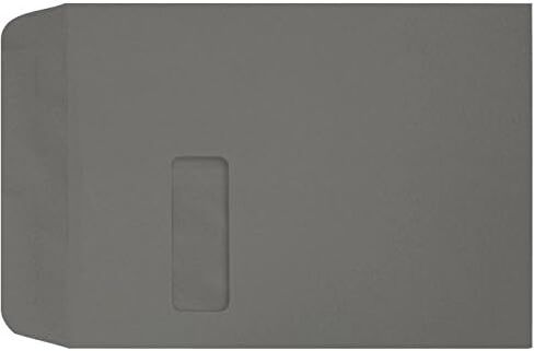 LUXPaper 9 x 12 Open End Window Envelopes | Peel & Press | White | 28lb. Text | 250 Qty in Kuwait