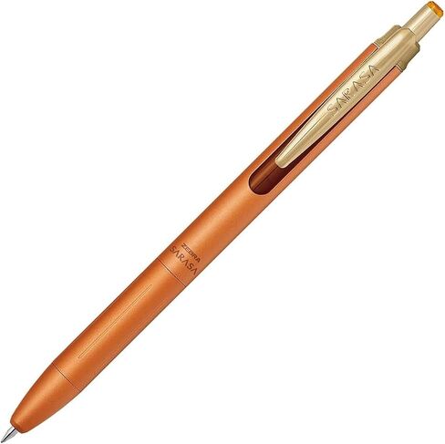 ZEBRA SARASA GRAND Gel Ballpoint Pen 0.5mm Bordeaux Purple + 10 Refills, original Black slim pen case in Saudi Arabia