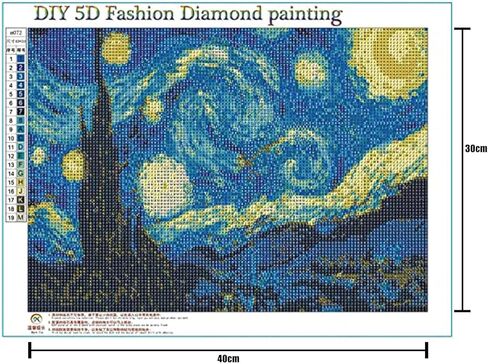 Lilly Flower Diamond Painting DIY 5D ، مجموعة الرقم ، الأوراق الخضراء الاستوائية العمل الفني/الصور الأحمر ليليوم جدار الأزهار الفنية الكريستالية الرونستون الطلاء المنزل ديكور الكبار (12''Wx 16'H) in Kuwait