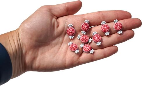 Buttons Galore Candy Cane Super Value Pack Craft Buttons, Red 50 Pack in Saudi Arabia