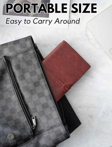 Innobeta Doctor Gifts Journal ، 7.8 "× 5" كمبيوتر محمول قابل لإعادة تعبئة الجلود ، مثالي للأطباء وطلاب المدارس المتوسطة ، هدايا الطبيب له وله. in Kuwait