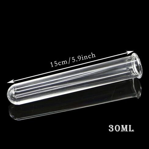 9Pcs 12cm Clear Test Tubes for Plant Propagation Station Hydroponic/Flowers for Hydroponic Plants Home Office Wall Decor in Saudi Arabia