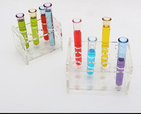 9Pcs 12cm Clear Test Tubes for Plant Propagation Station Hydroponic/Flowers for Hydroponic Plants Home Office Wall Decor in Saudi Arabia