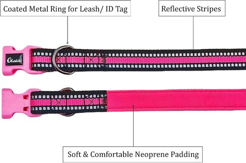Neoprene Padded Dog Collar, Soft and Comfortable, Camouflage Pattern, for Medium Dogs.(Medium, Green Camouflage) in Saudi Arabia