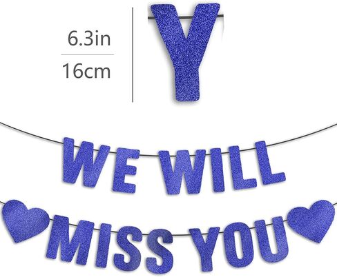 قبل أن نفتقدك لافتة Black Glitter ، زخارف التخرج التقاعد لحفلات التقاعد ، وخرج هدايا وداع لزملاء العمل ، وداعًا ، ومغادرة ، جيش ، سيئ الحظ ، لوازم الحظ ، in Kuwait