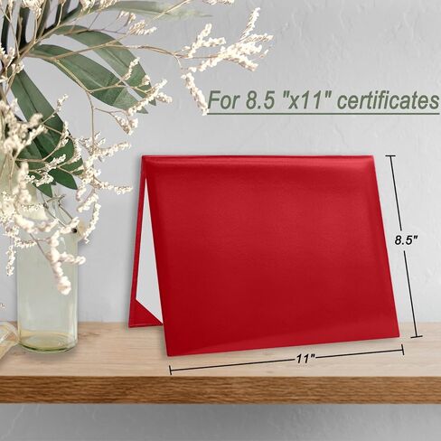 أصحاب الشهادة 8.5 "X11" دبلوم التخرج دبلوم وثيقة المجلدات الجلدية ، حزمة أسود -1 in Kuwait