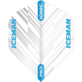 RED DRAGON Hardcore Players Dart Flights - 3 Sets Per Pack (9 Dart Flights in Total)