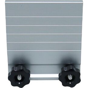 Extreme Max 3005.4146 Straight Aluminum Slider Base for Tracker Versatrack Systems