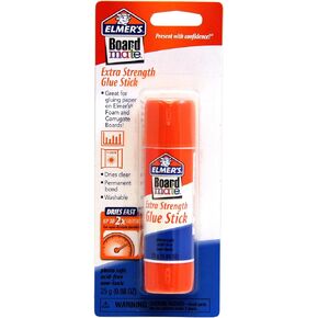 ELMERS Board Mate Extra Strength Glue Stick, 0.88 Oz, 1-Pack (E145)