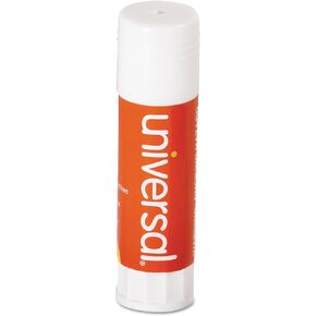 Universal UNV75750 0.74 oz. Glue Stick - Clear (12/Pack)