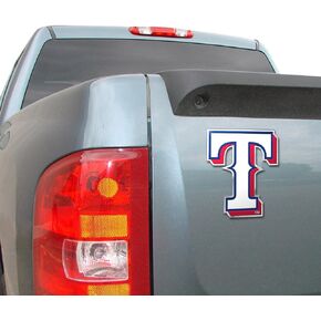 MLB - Texas Rangers Heavy Duty Aluminum Color Emblem