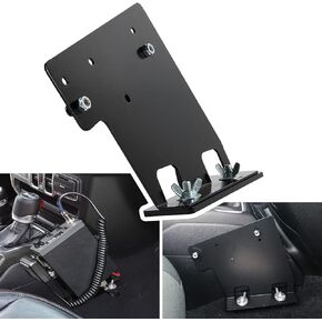 Universal CB Radio Mount Passenger Side Mobile Radios Quick Disconnect Bracket fit for Jeep Wrangler JL JLU 2018-2023 & Gladiator JT 2020-2023