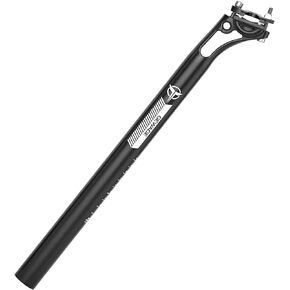 Bike Seat Posts, 27.2/ 30.9/ 31.6 X 400mm Bicycle Seatposts - Lightweight Clamp Angle Adjustable Bike Seat Post for Mountain Road Bikes MTB BMX