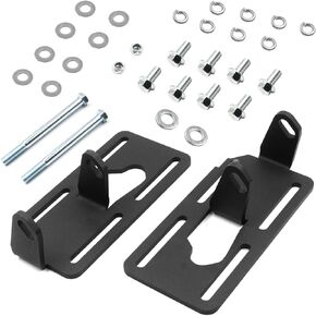 LS Conversion Engine Mounts Compatible with 1973-1987 Square Body 1988-1998 OBS Chevy GMC Truck LS1 2WD Small Block LS Swap Universal Adapters Plates w/Nuts Gaskets Screws Kit