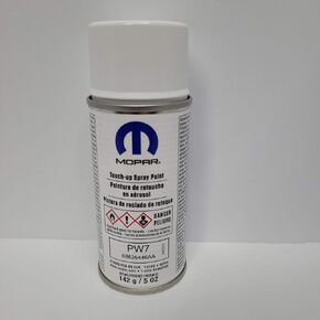 Pw7 Bright White Chrysler Dodge Jeep Ram Touch up Paint Spray Aerosol Mopar 5oz