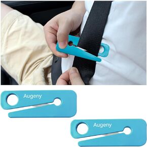 2 PCS Car Seat Belt Cutter, Portable Emergency Lifesaving Tool with Hardened Stainless Steel Blade, Quick Escape in Emergency, Universal Vehicle Safety Rescue Accessories (Red)