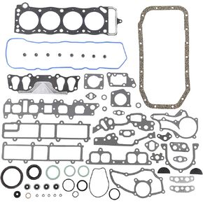 DNJ Full Gasket/Sealing Set FGS9000M For 85-95 Toyota / 4Runner, Pickup, Celica 2.4L L4 SOHC Naturally Aspirated, Turbocharged designation 22RE,22R,22REC