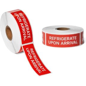 Do Not Bend Stickers for Shipping 500pcs per Roll 1"x3"