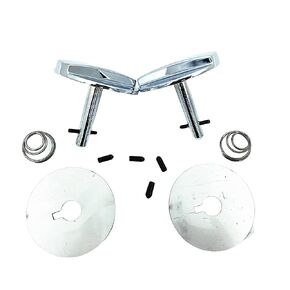 Hood Pin Twists Locks Chrome for Oldsmobile Cutlass 442 1969-1972 BP1158T