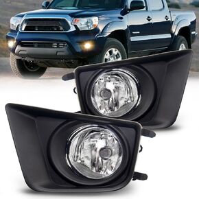 Fog Lights Lamps Replacement for 2012-2015 Toyota Tacoma Fog Light Compatible with H11 12V 55W Bulbs Switch and Wiring Kit