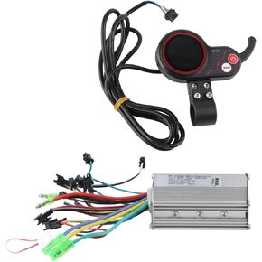 Keenso Eletric Scooter Controller with LCD Display, Controller LCD Display Control Panel with Shift Switch Accessory for Electric Bike Scooter