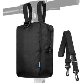 Scooter Storage Bag, Nylon Scooter Handlebar Bag Front Hanging Bag for Electric Scooter, Scooter Accessories for Adults