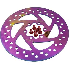 145MM Colorful Disc Brake for Kaabo Wolf Warrior Electric Scooter Brake Disc Skateboard Spare Parts