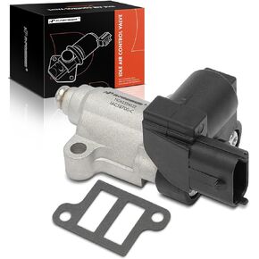 A-Premium Fuel Injection Idle Air Control Valve IAC - 4Cyl 1.6L - Compatible with Hyundai Accent 2006-2011 & Kia Rio 2006-2011,Rio5 2006-2011, Auxiliary Air Valve, Replace# 2H1528, 3515026960