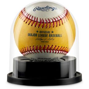 Baseball Case, Baseball Holder Display Case, Baseball Display Cases for Balls, UV Protected Baseball Display Case, Baseball Case Display for Balls, Round Baseball Display Cases Balls