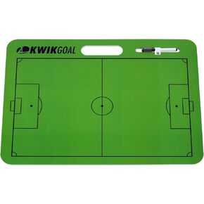 Kwik Goal Kwik Carry Soccer Dry Erase Board, 18" x 25",Green