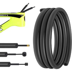 MUQZI Bike 1.6M/lot Frame Internal Housing Damper 6mm MTB Cable Foam Shifting Housing Damper Sleeve for Bicycle Shift/Brake/Hydraulic Tube