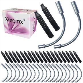 20 PCs 110° Liner V Brake Noodle Cable Guide Pipe Rubber Boot Bicycle Cycling Set